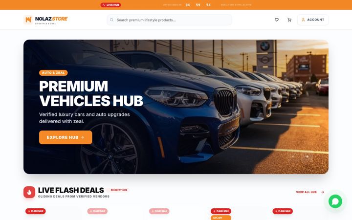Skjámynd af nolazstore.com.ng