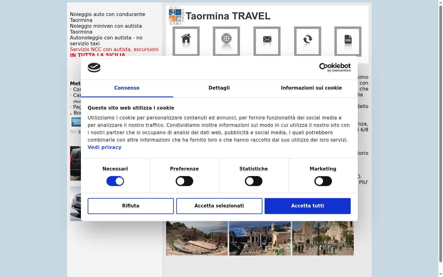 Ekraanipilt nõusolekubännerist, mida näidati enne mis tahes suhtlust