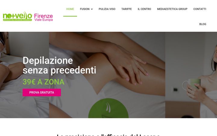 Екранна снимка на nomasvellofirenze.it