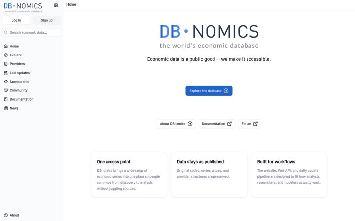 Screenshot of nomics.world