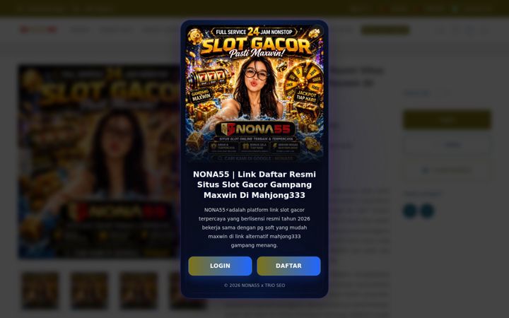 Screenshot of nona55.me
