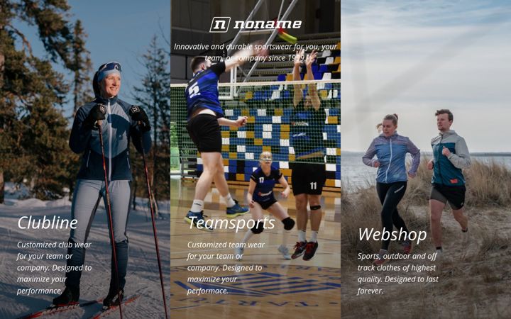 Posnetek zaslona nonamesport.com