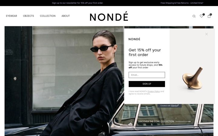 Zrzut ekranu nonde.co