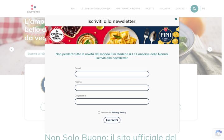 Zrzut ekranu nonsolobuono.it