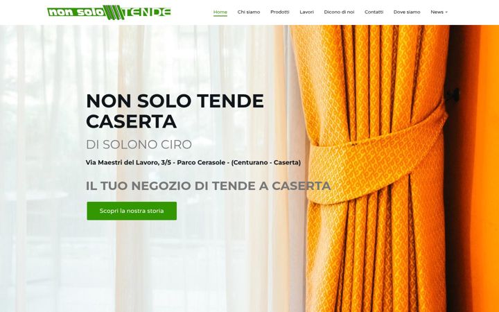 Snimka zaslona za nonsolotendecaserta.it