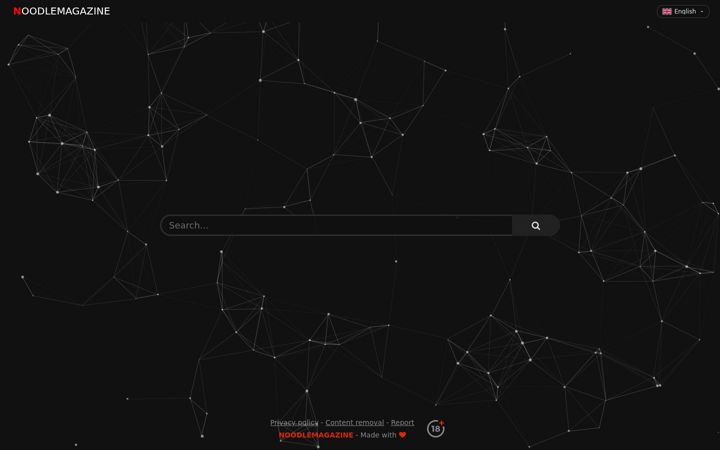 Screenshot of noodlemagazine.net