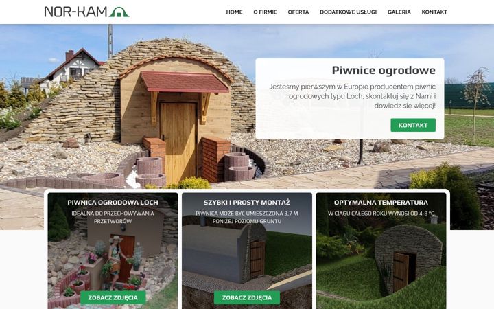 Screenshot of nor-kam.pl