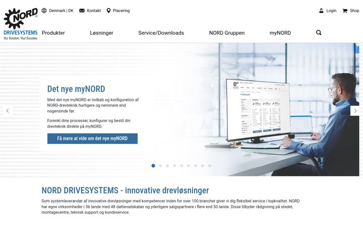 Screenshot of nord.com