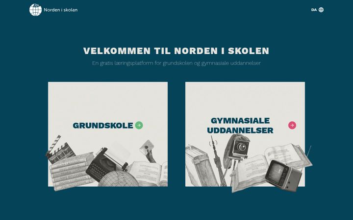 Screenshot of nordeniskolen.org