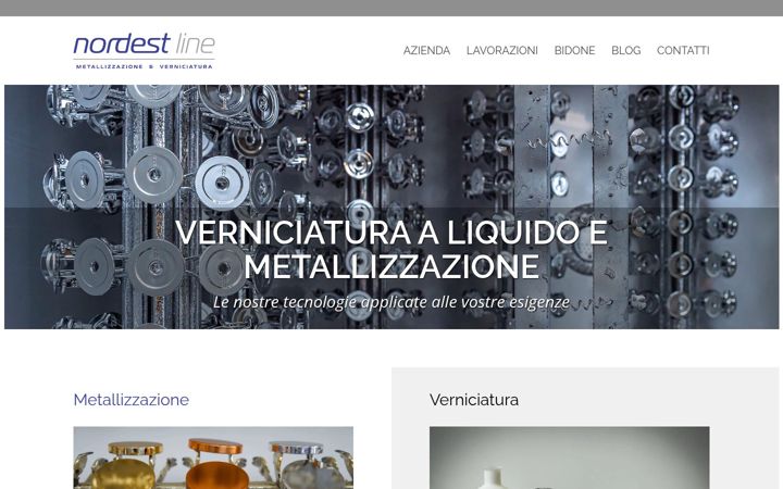 Screenshot of nordestline.com