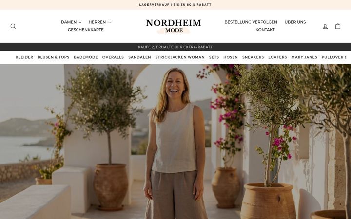 Screenshot of nordheim-mode.de