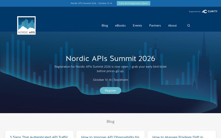 Skærmbillede af nordicapis.com