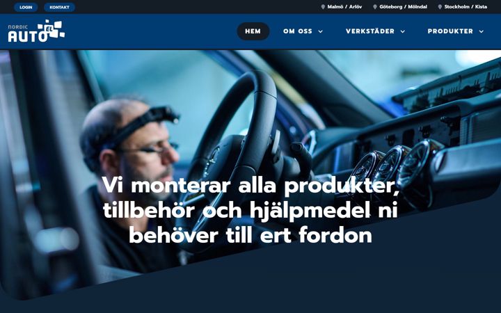 Ekrano kopija nordicautoel.eu