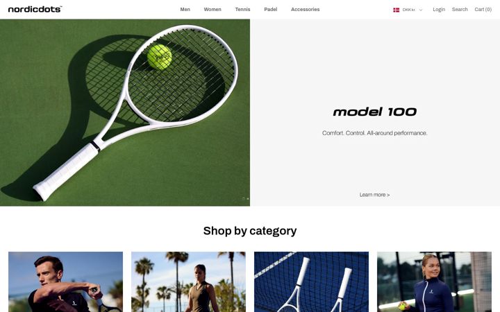 Screenshot of nordicdots.com