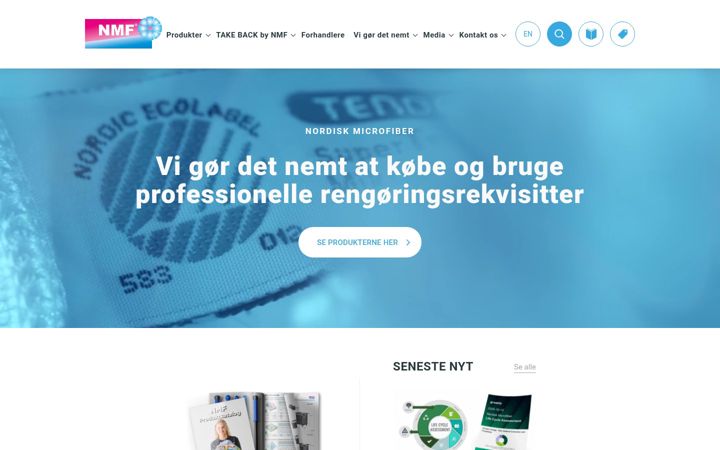 nordiskmicrofiber.dk
