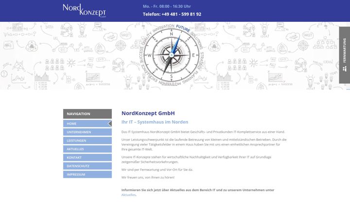 Screenshot του nordkonzept.de
