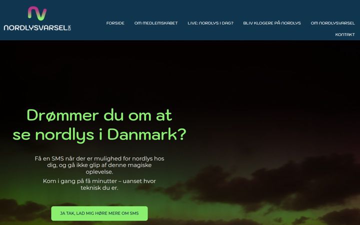 nordlysvarsel.dk