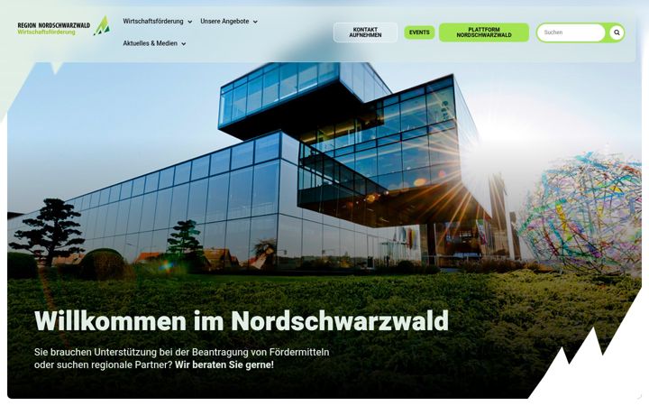 Screenshot of nordschwarzwald.de