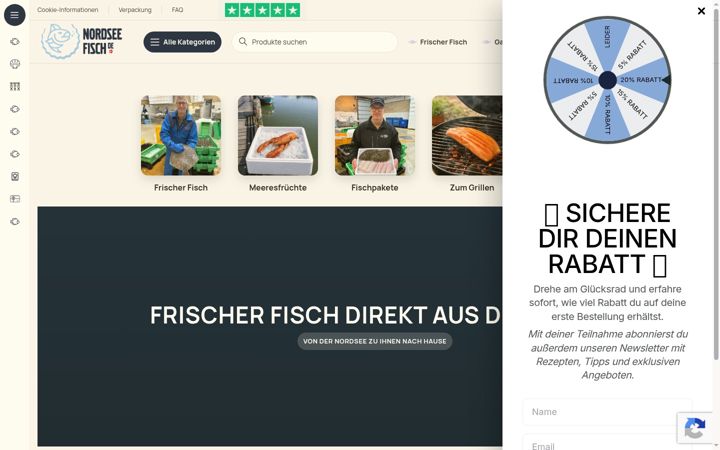 Screenshot von nordseefisch.de