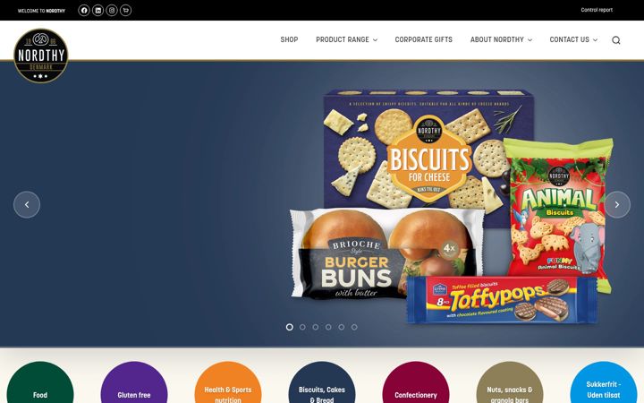 Screenshot di nordthy.com