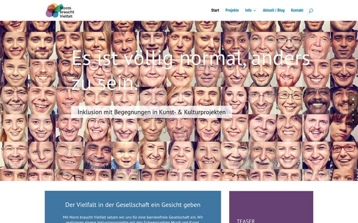 Screenshot ta' norm-braucht-vielfalt.org