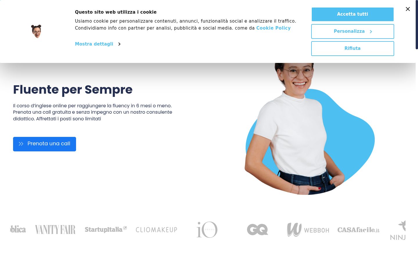 Screenshot van de toestemmingsbanner zoals getoond vóór enige interactie