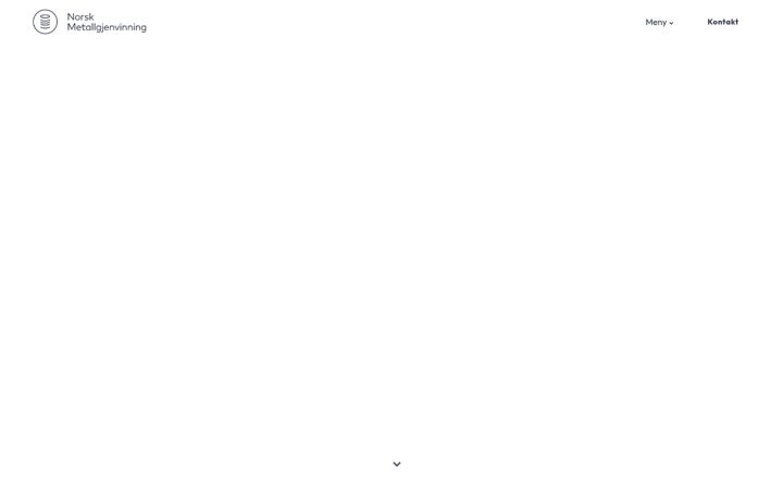 Screenshot of norskmetallgjenvinning.no