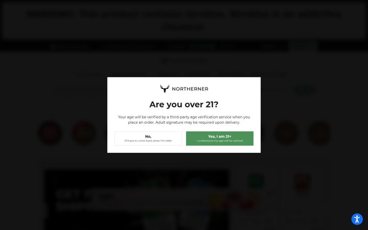 Screenshot of northerner.com