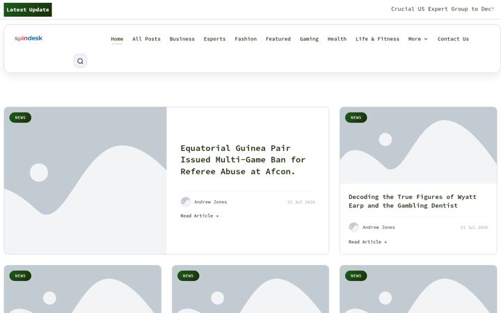 Screenshot of northspindesk.nl