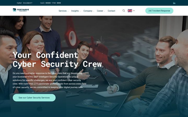 Screenshot of northwave.nl