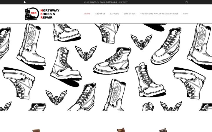 Screenshot of northwayshoes.com