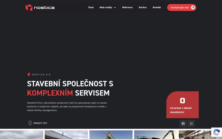 Screenshot of nostica.cz