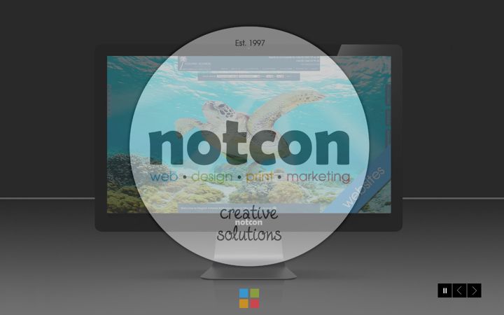 Screenshot of notcon.co.uk