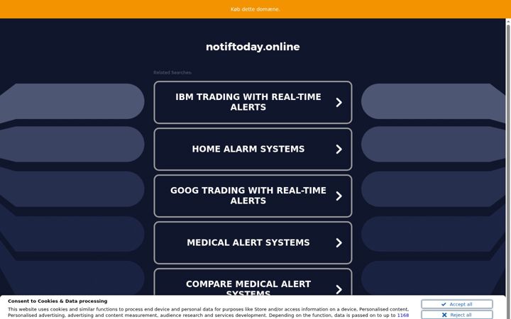 Screenshot of notiftoday.online
