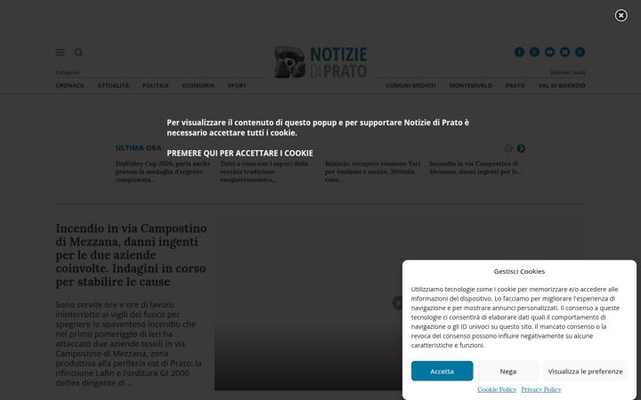 Ekrano kopija notiziediprato.it