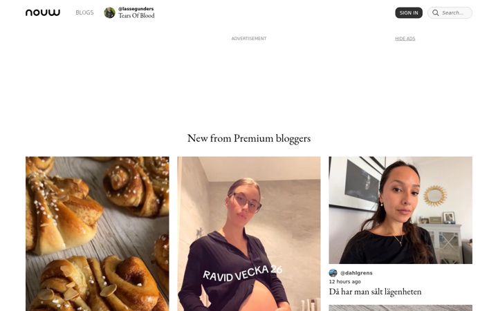 Screenshot of nouw.com