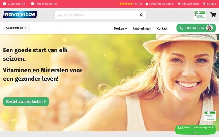 Képernyőkép: nova-vitae.com