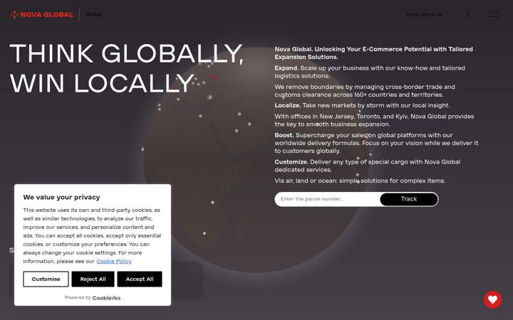 Screenshot of nova.global