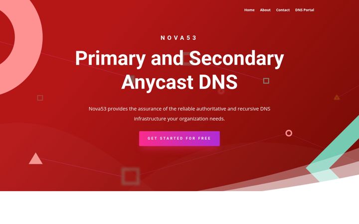 Screenshot of nova53.net