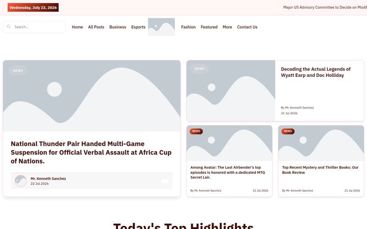 Screenshot of novacasinodaily.com