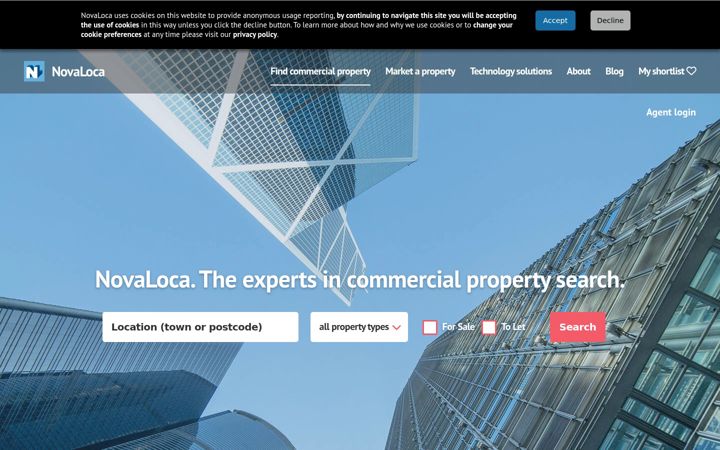 Screenshot of novaloca.com
