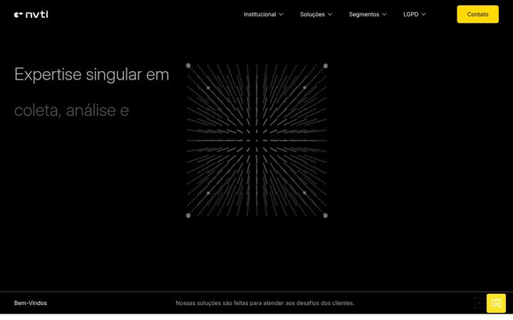 Screenshot of novavidati.com.br