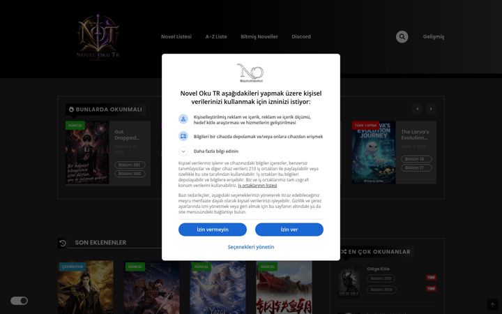 Screenshot of novelokutr.net