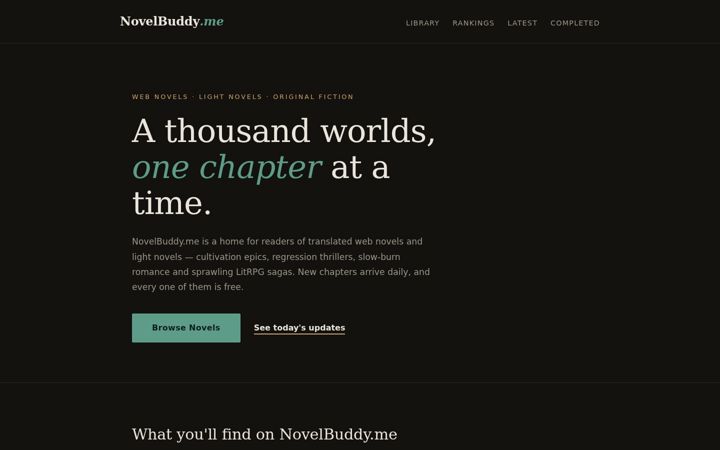 Snímek obrazovky novelzip.com