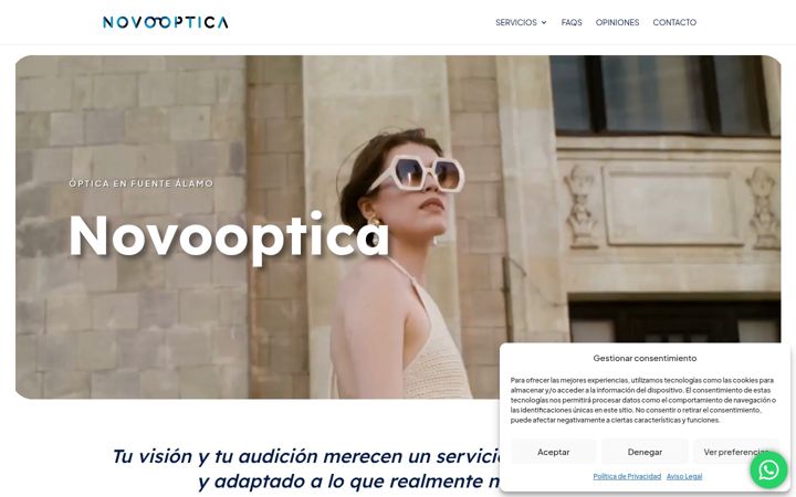 Képernyőkép: novooptica.com