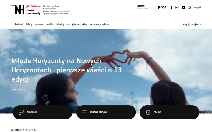 Screenshot of nowehoryzonty.pl