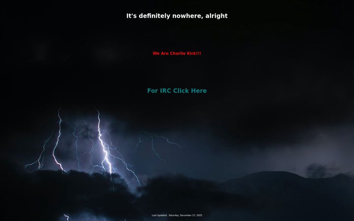Screenshot of nowherenet.org