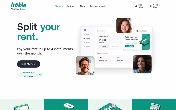 Screenshot of nowlvble.com