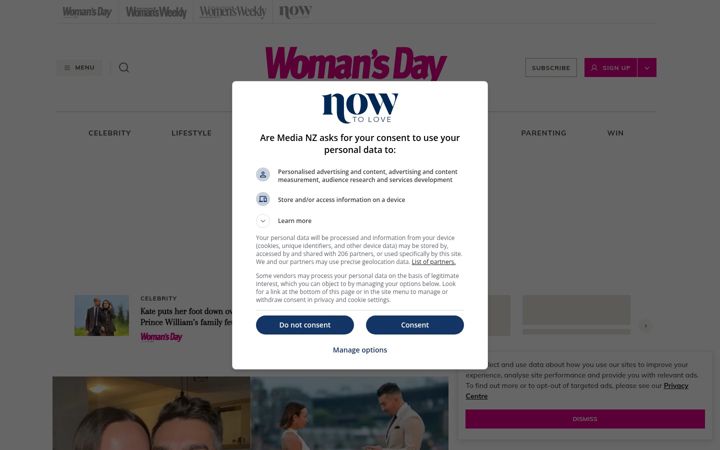 Screenshot of nowtolove.co.nz