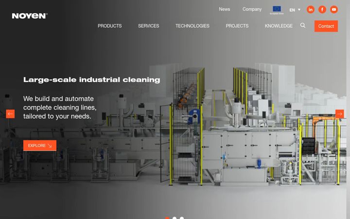 Screenshot of noyen.com